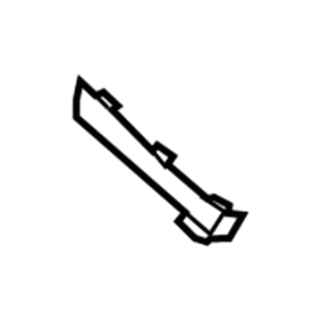 Kia 84790F6000YWA GARNISH-C/PAD, LH