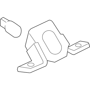 GM 10382668 License Lamp