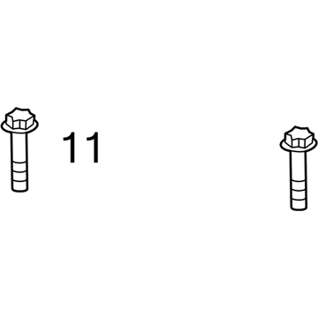 Mopar 6510441AA Bolt-External 6 LOBE Head