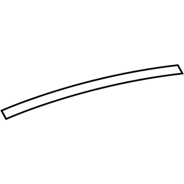 Honda 72925-SWA-A02 Molding, R. RR. Door Sash