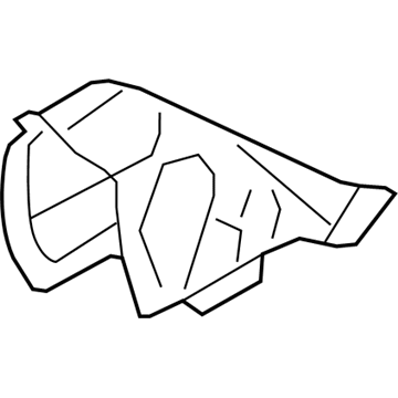 BMW 11-62-7-807-545 Heat Protection Shield