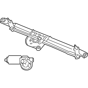 Ford 8R3Z-17508-A Wiper Motor Assembly