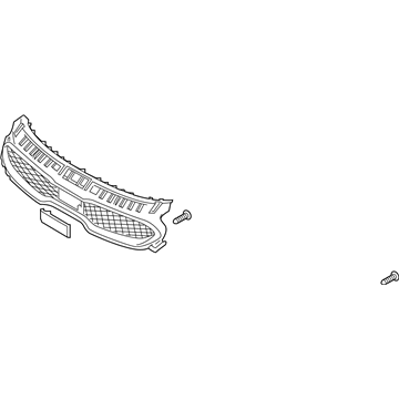 Kia 86350J5800 Radiator Grille Assembly