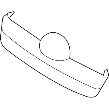 Hyundai 86361-1E000 Radiator Grille