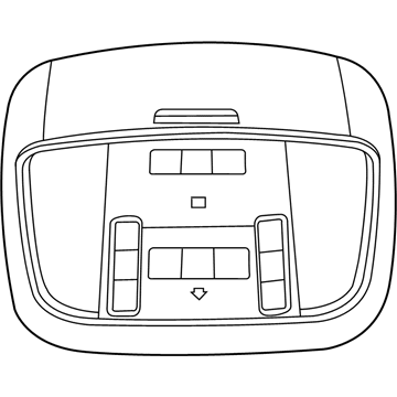 Mopar 1UC571DAAF Console-Overhead