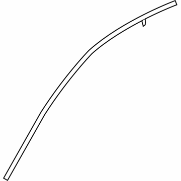 Honda 72465-TBA-A01 Molding Assy, L FR Dr