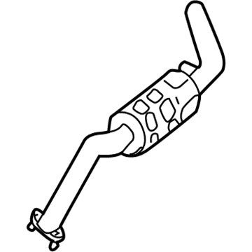 Nissan 20350-1W365 Muffler Assembly