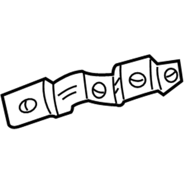 Hyundai 85350-39000 Bracket-Absorber Side, LH