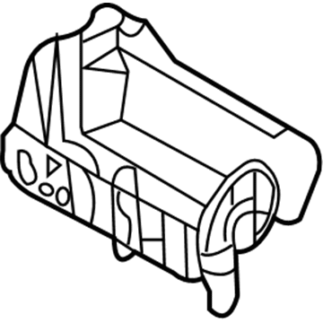 Kia 971364D000 Case-Heater & EVAPORATOR Lower