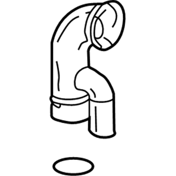 Honda 17243-PAA-A00 Tube Assembly B, Air Inlet