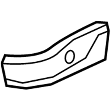 Hyundai 88170-3N650-HZ Shield Cover-Front Seat, LH