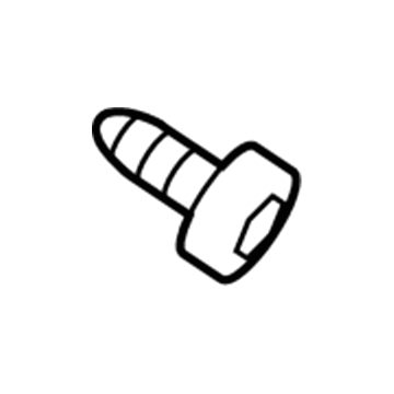 Kia 822903L000 Tapping Screw Assembly-Nylon W