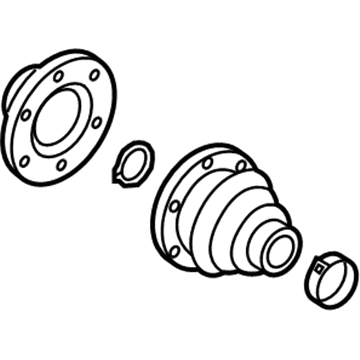 BMW 33-20-7-550-164 Repair Kit Bellows, Interior