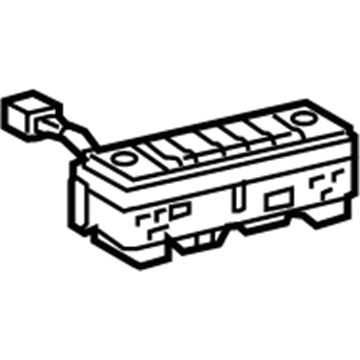 Lexus 84010-50340 Control & Panel Assembly