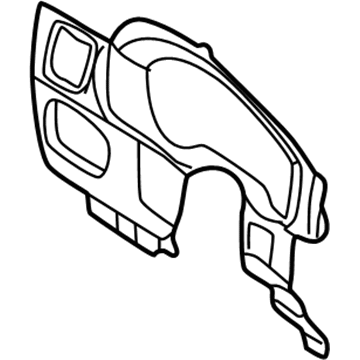 Ford 1L2Z-78044D70-CAA Cluster Trim