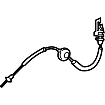 Ford FL3Z-1540180-B CABLE ASY - CONTROL