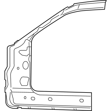 Mopar 68260428AI REINFMNT-Body Side Aperture Front
