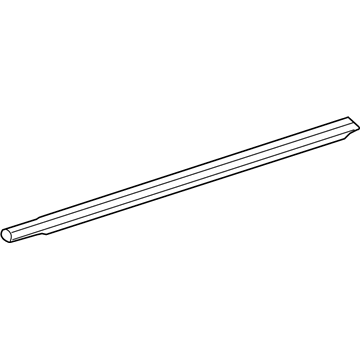 Lexus 75711-53030 Moulding, Front Door Belt, RH