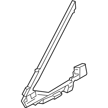 BMW 51-16-7-424-729 Seal, Outer Left Mirror Triangle