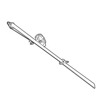 Mopar 1AN04DX9AE Retractor Seat Belt