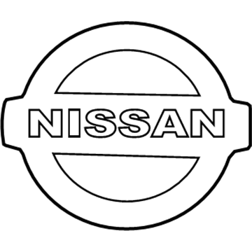 Nissan 90890-4EA0A Label-Name, Rear Window