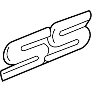 GM 10336980 Nameplate