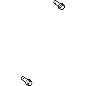 GM 19204160 Belt & Retractor Lower Bolt