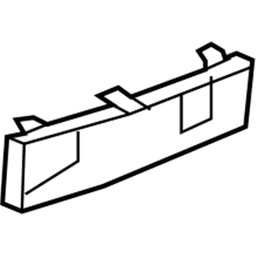 Lexus 52187-53030 Reinforcement, Rear Bumper Arm, RH