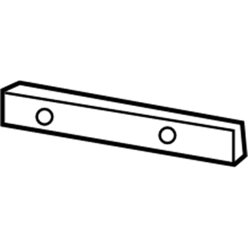 Lexus 52157-53040 Support, Rear Bumper Side, NO.2 RH