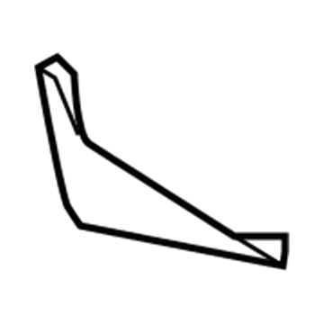 Lexus 52565-53010 Retainer, Rear Bumper, Lower RH