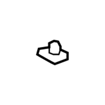 Toyota 90467-11039 Lower Retainer U-Nut