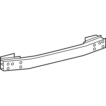 Lexus 52023-53050 Reinforcement Sub-Assy, Rear Bumper
