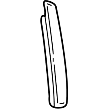 GM 21995388 Applique Asm-Front Side Door Window Frame Rear