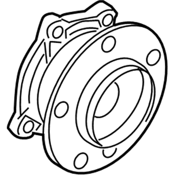 BMW 31-22-8-053-432 Wheel Hub With Bearing, Front