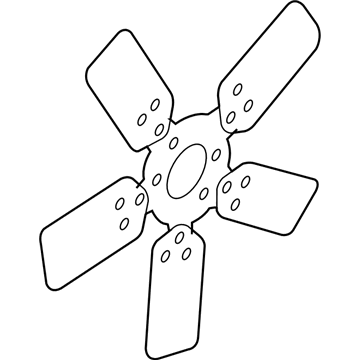 Mopar 52028916AC Fan-Cooling