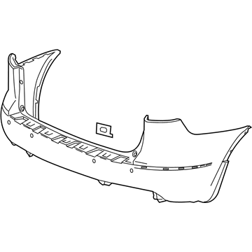 GM 23295858 Bumper Cover