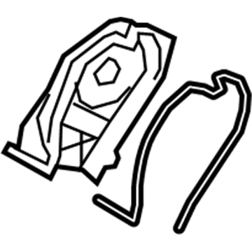 Hyundai 21370-3E000 Cover Assembly-Timing Belt Front, RH