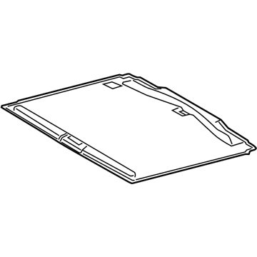 Lexus 63306-60150-A0 Trim Sub-Assy, Sunshade