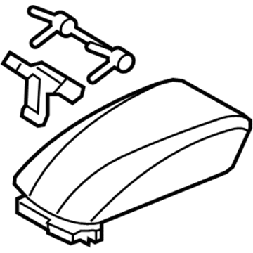 Hyundai 84660-3S100-HZ Console Armrest Assembly