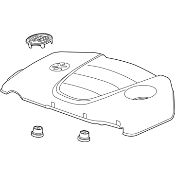 GM 12638793 Engine Cover