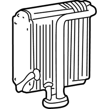 GM 89019348 Evaporator Core