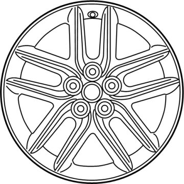Lexus 4261A-53311 Wheel, Disc Chrome P