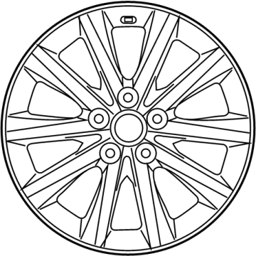 Lexus 42611-53421 Wheel, Disc