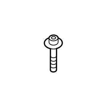 BMW 07-11-9-907-286 Countersunk Screw