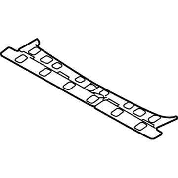 Hyundai 85760-2E100-DD Trim Assembly-Load Floor, Front