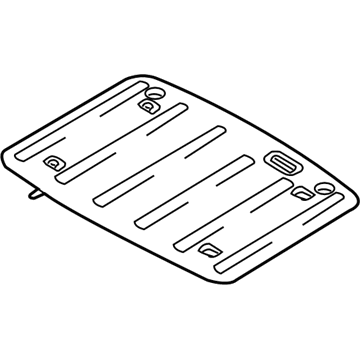Hyundai 85720-2E510-DD Trim Assembly-Load Floor