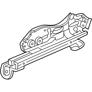 Honda 81660-SDA-L21 Adjuster, L. Slide (Outer)