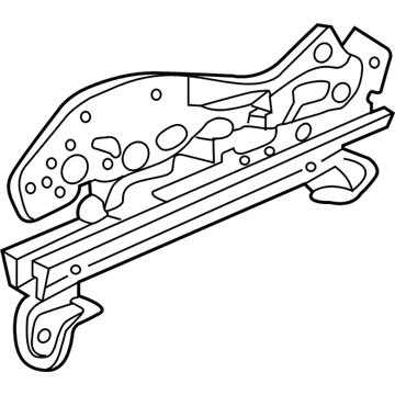 Honda 81670-SDA-A21 Adjuster, L. Slide (Inner)