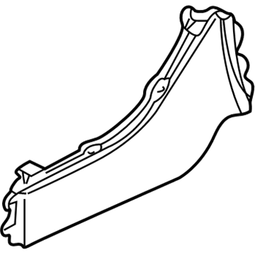 Acura 77291-S0K-A02ZA Cover, Front (Light Fern Green)