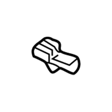 Acura 83407-S0K-A01 Lock, Tray